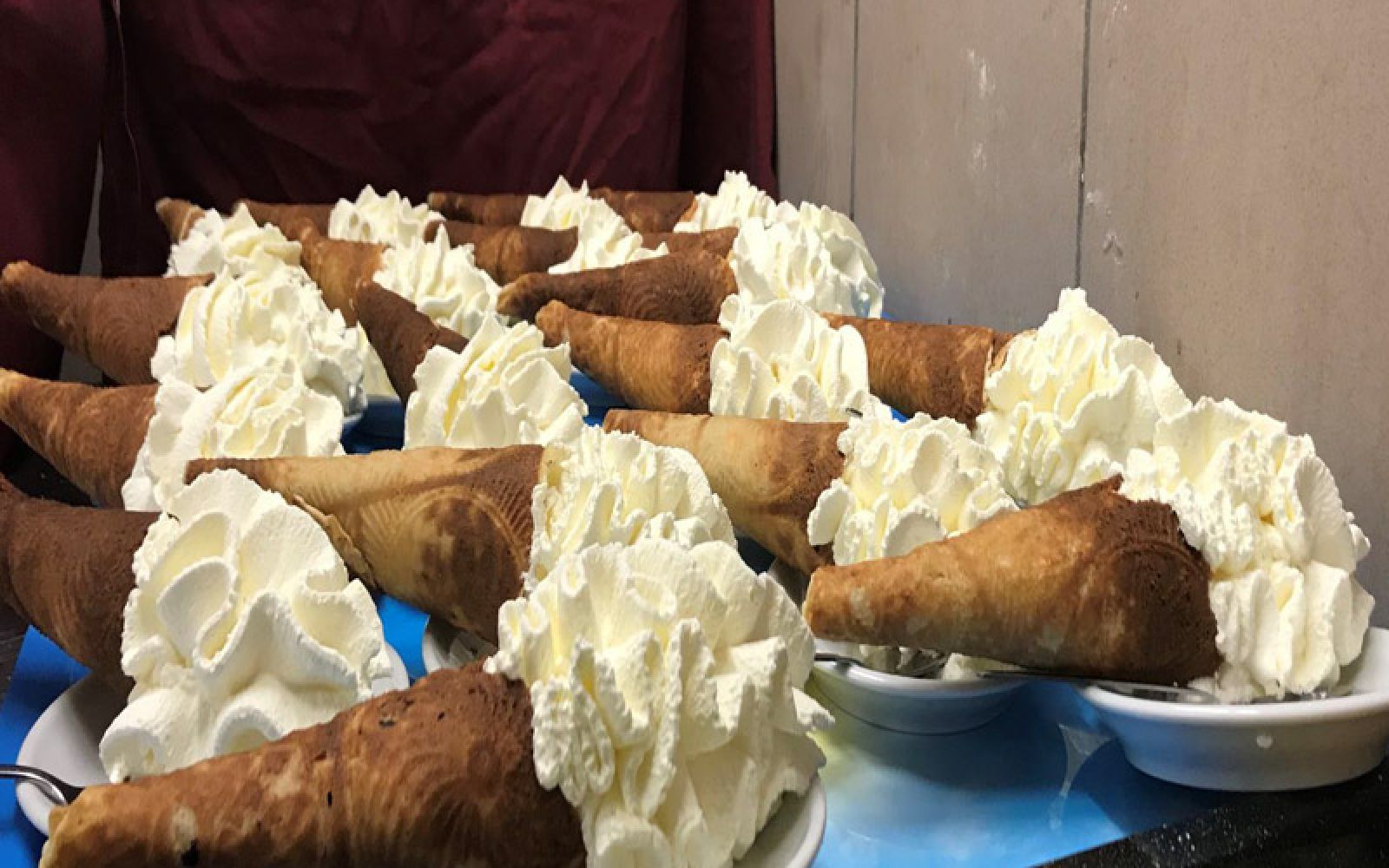 Cornets à la crème